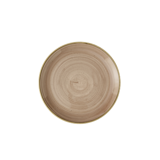 Churchill Stonecast Truffle Evolve Coupe Plate 28,8 cm – set van 12 robuuste borden met handgemaakte uitstraling, ideaal voor luxe horeca en fine dining.