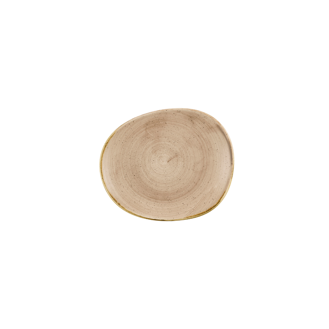Stonecast Truffle Opal Organic Plate 18,5 x 15,5 cm 12/box
