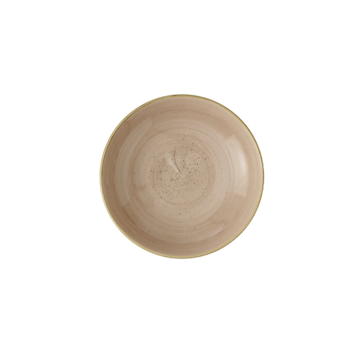 Churchill Stonecast Truffle Evolve Coupe Bowl 27,8 cm – set van 12 elegante kommen met een rustieke truffelkleuring, perfect voor het serveren van pasta's, salades of hoofdgerechten in een verfijnde horeca-omgeving.