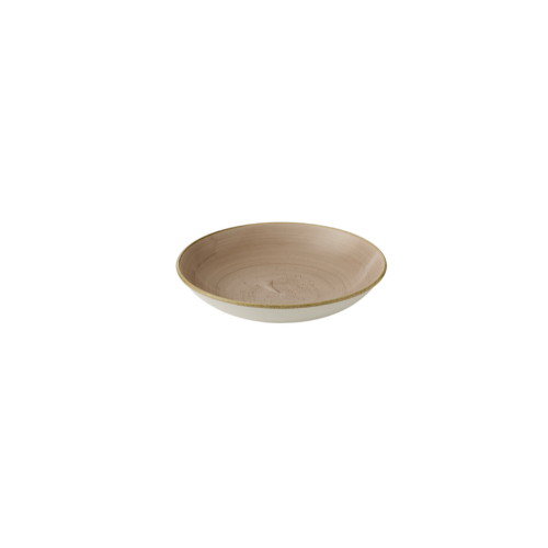 Churchill Stonecast Truffle Evolve Coupe Bowl 27,8 cm – set van 12 elegante kommen met een rustieke truffelkleuring, perfect voor het serveren van pasta's, salades of hoofdgerechten in een verfijnde horeca-omgeving.