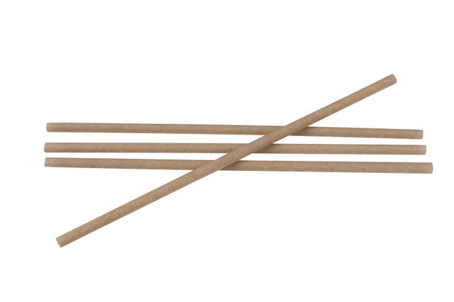 EQUO Sugarcane Extralong Straws – duurzame suikerriet rietjes (250 stuks) biologisch afbreekbaar en composteerbaar, perfect voor cocktails en lange glazen.