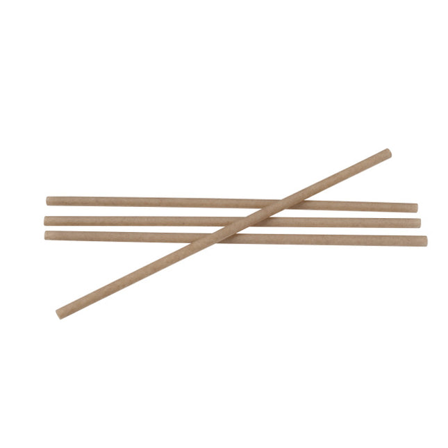 EQUO Sugarcane Extralong Straws – duurzame suikerriet rietjes (250 stuks) biologisch afbreekbaar en composteerbaar, perfect voor cocktails en lange glazen.