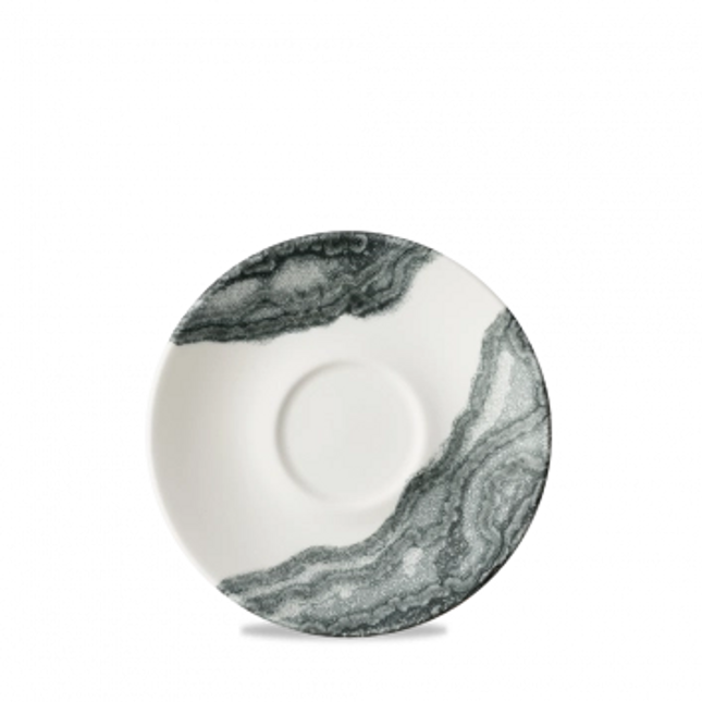 Tide Black Cafe Cappuccino Saucer 15.6 cm 12/box