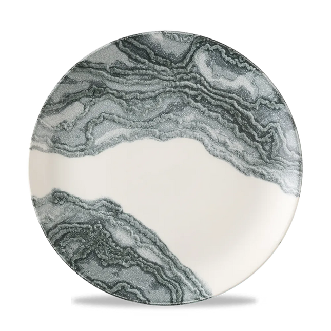 Tide Black Evolve Coupe Plate 26 cm 12/box