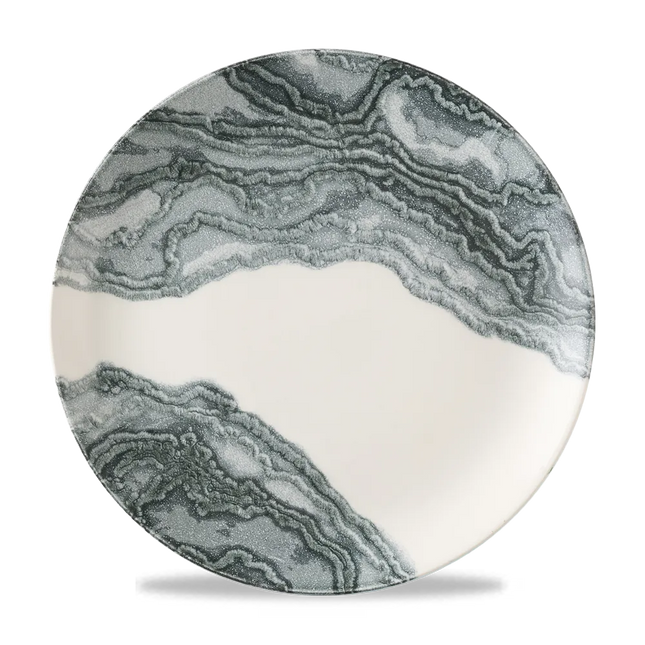 Tide Black Evolve Coupe Plate 28.8 cm 12/box