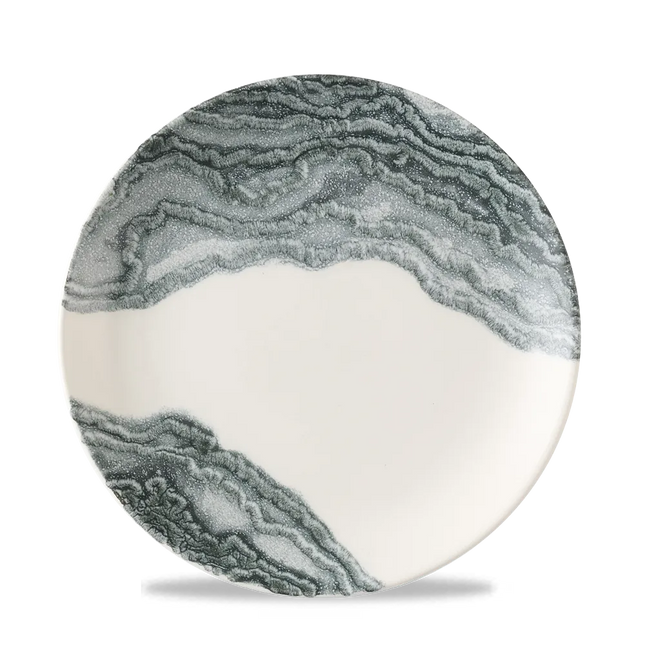 Tide Black Evolve Coupe Plate 21.7 cm 12/box