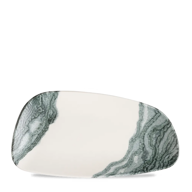 Tide Black Chefs Geo Plate 35x18.5 cm 6/box