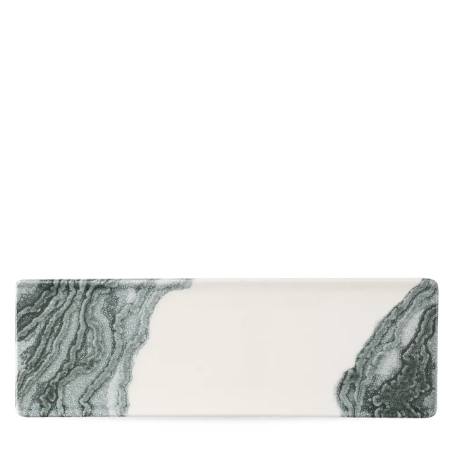 Tide Black Tasting Tray Plate 33x11 cm 6/box