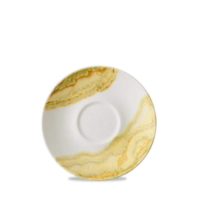 Tide Gold Cafe Cappuccino Saucer 15.6 cm 12/box