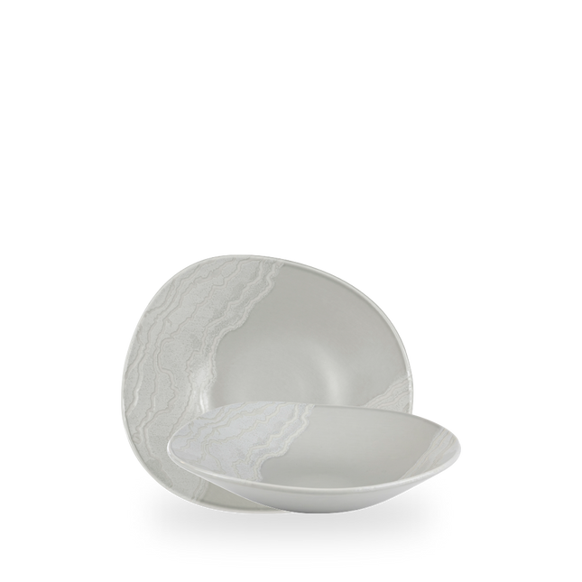 Churchill Tide Grey organische kom 20 cm