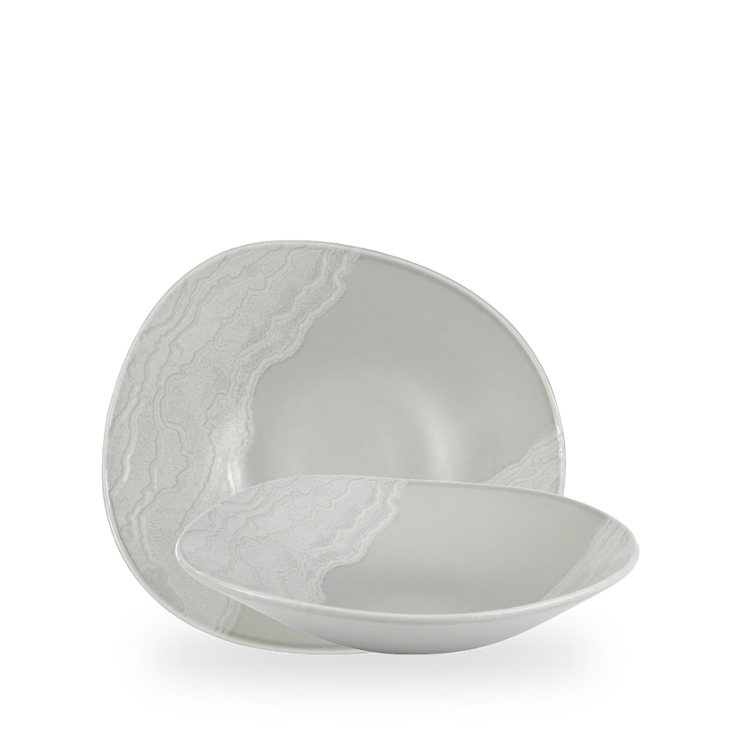 Churchill Tide Grey organische kom 25 cm