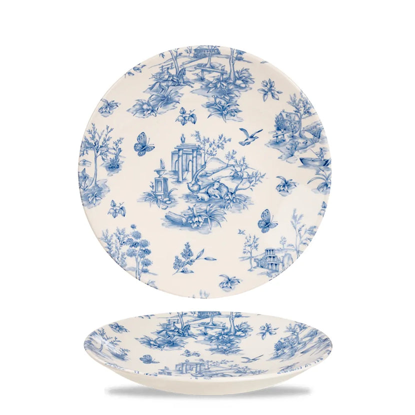 Toile Prague Profile Deep Coupe Plate 24.8cm 12/box