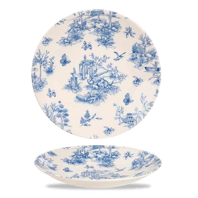 Toile Prague Profile Deep Coupe Plate 28cm 12/box