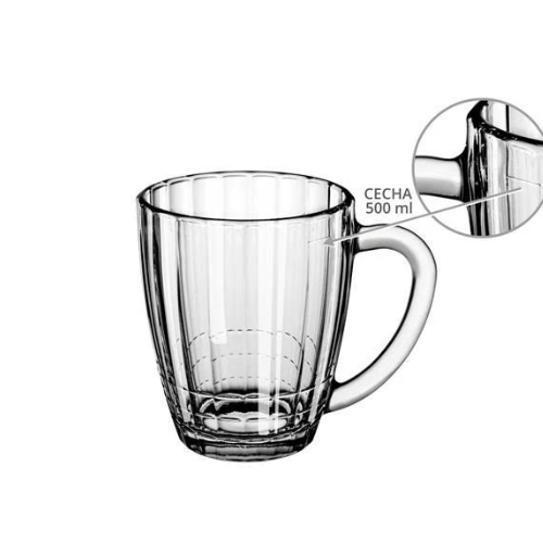 Tea glass 600 ml Economy Line 500ml 6/box