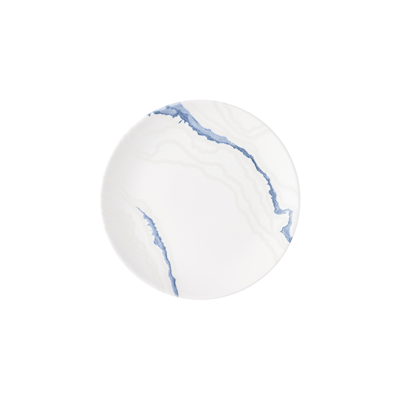 Tide Accents Blue Evolve Coupe Plate 21.7 cm, 12/box