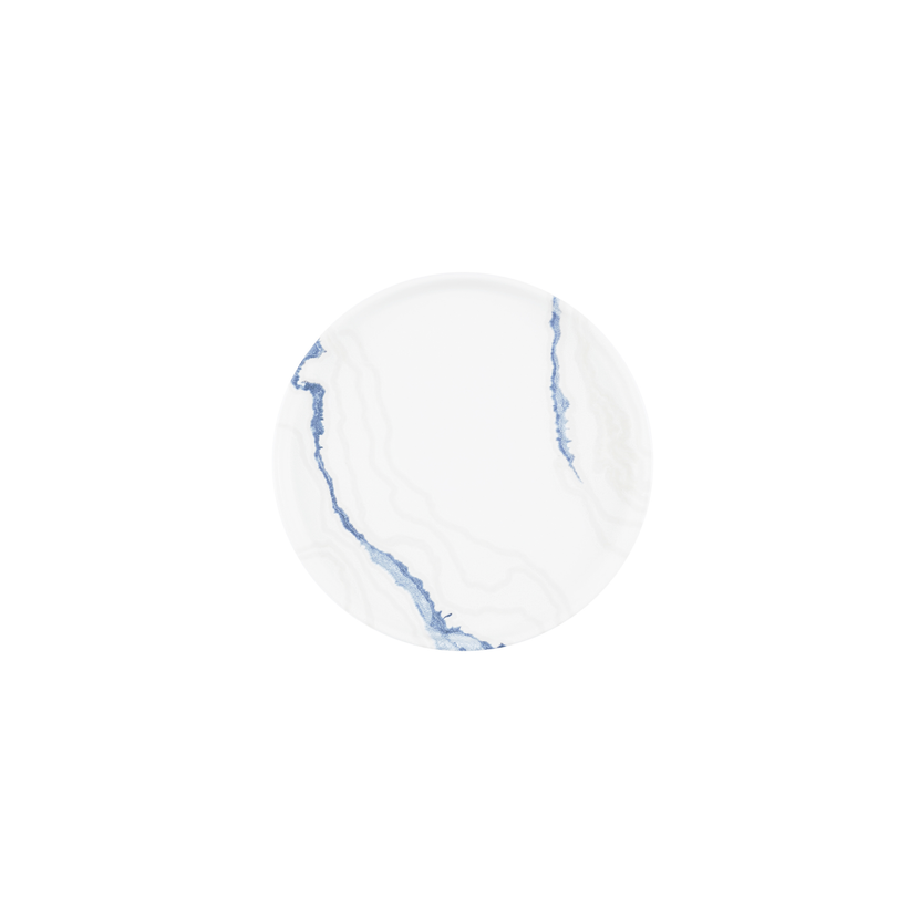 Tide Accents Blue Walled Plate 21 cm 6/box