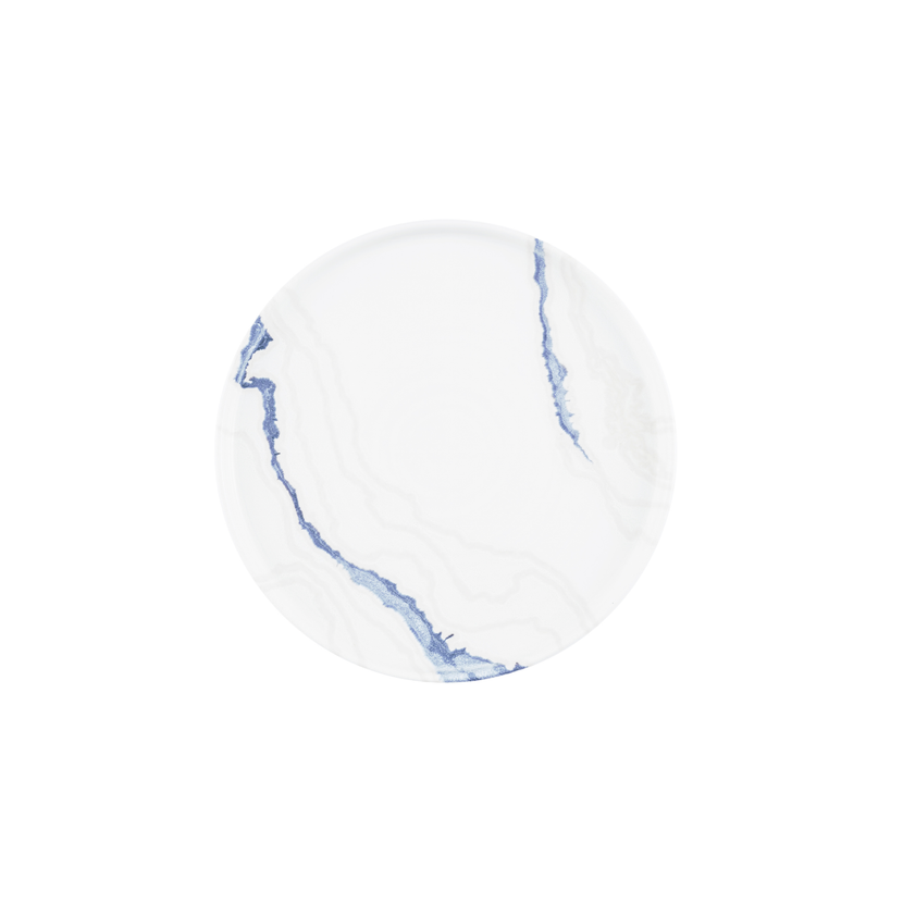 Tide Accents Blue Walled Plate 26 cm 6/box