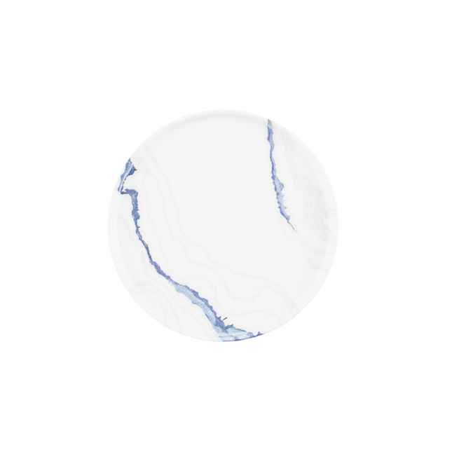 Tide Accents Blue Walled Plate 26 cm 6/box