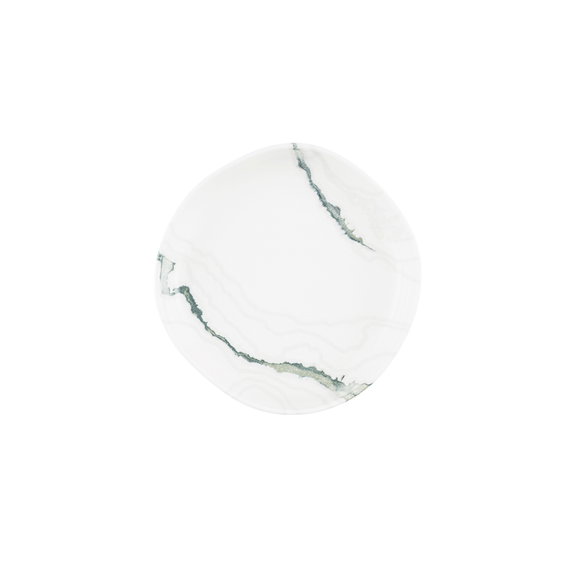 Tide Accents Green Organic Walled Bowl 23 cm 6/box