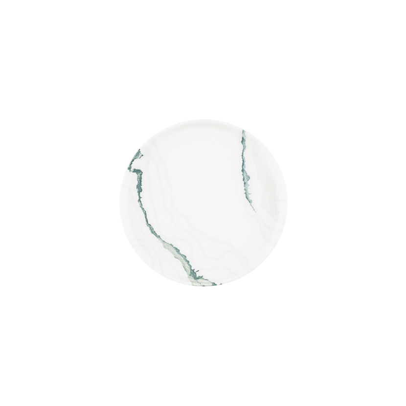 Tide Accents Green Walled Plate 21 cm 6/box