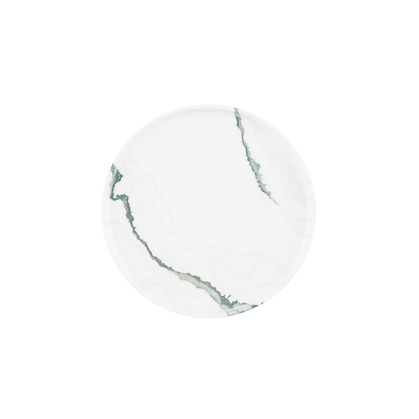 Tide Accents Green Walled Plate 26 cm 6/box