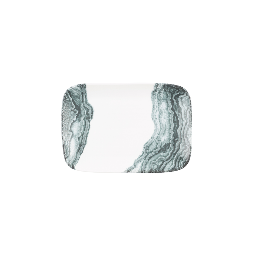 Tide Black Natural Deep Tray 26 x 18 cm 6/box
