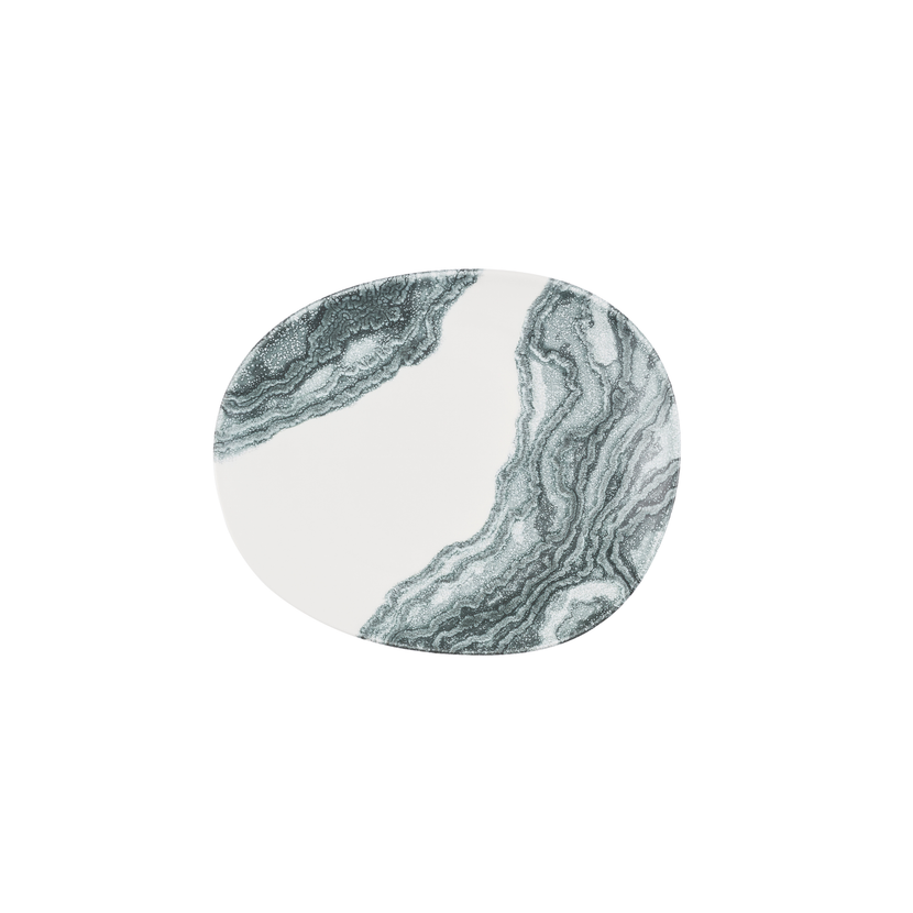 Tide Black Opal Organic Plate 28 x 23,5 cm 12/box