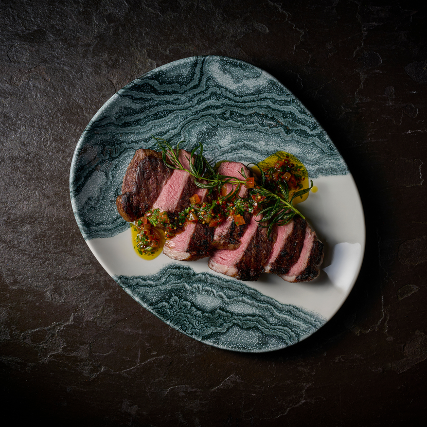 Tide Black Opal Organic Plate 26 x 21,8 cm 12/box