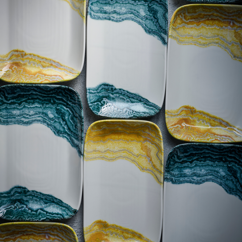 Tide Gold Natural Deep Tray 26 x 15 cm 6/box