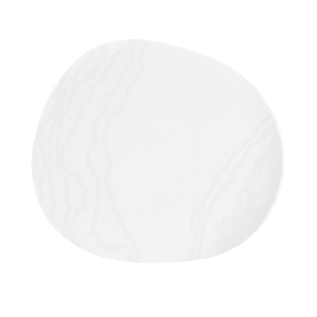 Tide White Opal Organic Bowl ° 25 cm, 800 ml, 12/box