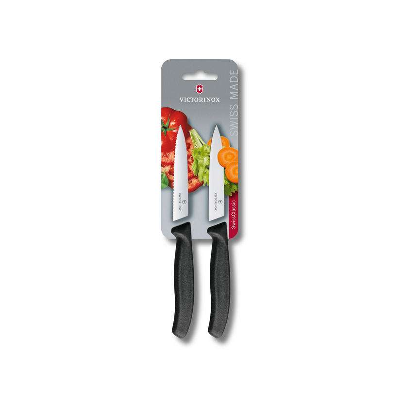 Victorinox Paring Knife SwissClassic 10 cm Black