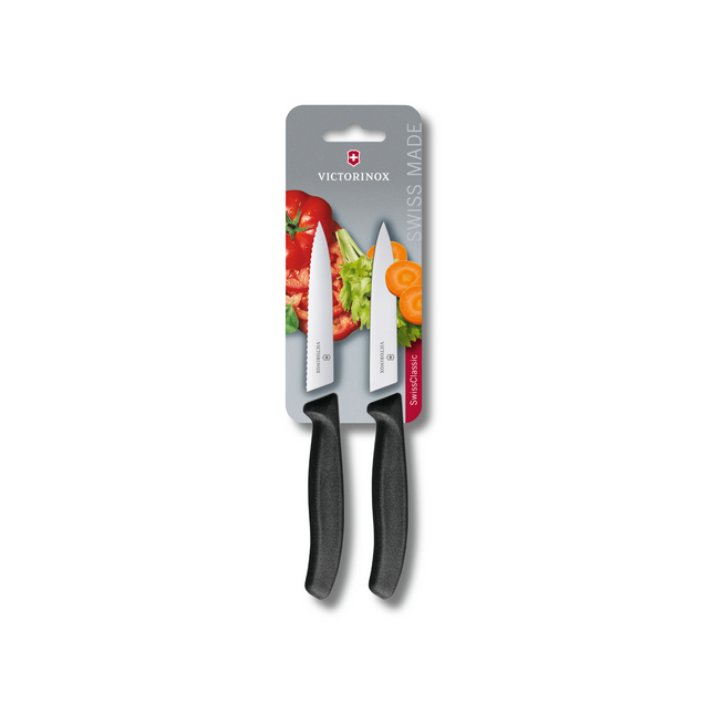 Victorinox Paring Knife SwissClassic 10 cm Black