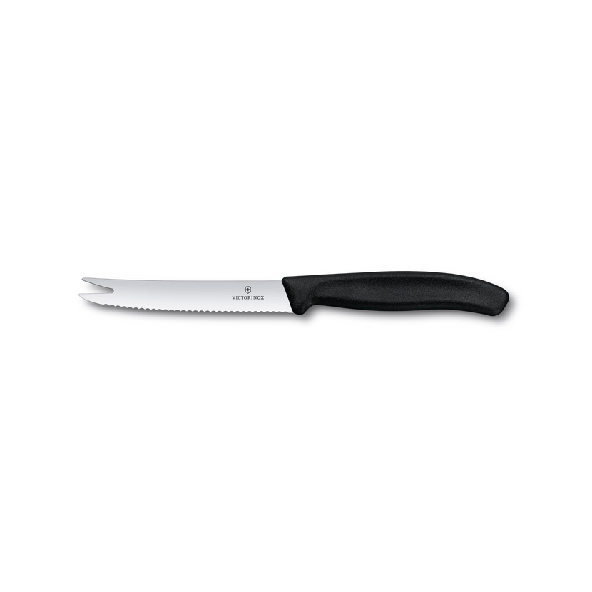 Victorinox cheese and sausage knife with fork tip