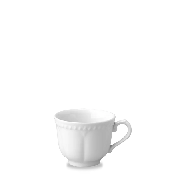 Buck'Ham White Elegant Teacup 237ml 24/box