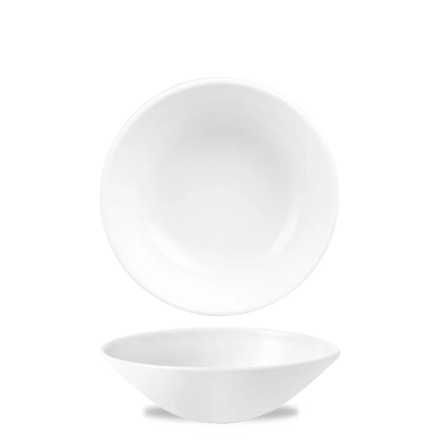 White Evolve Deep Coupe Bowl 19 cm 6/box