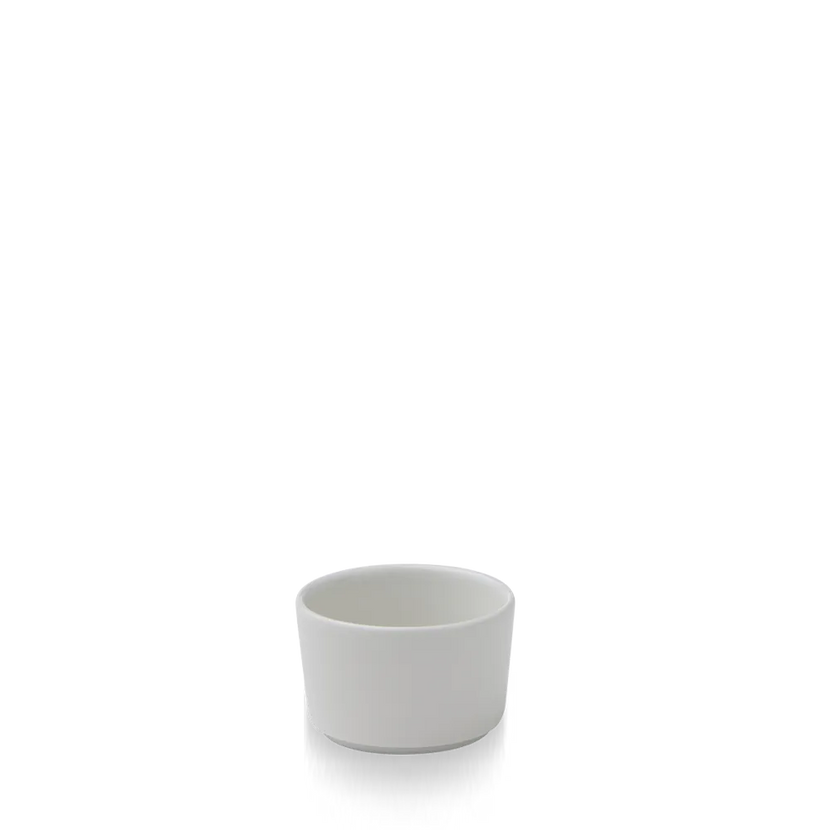 Nourish White Sided Dip Pot 110 ml 12/box