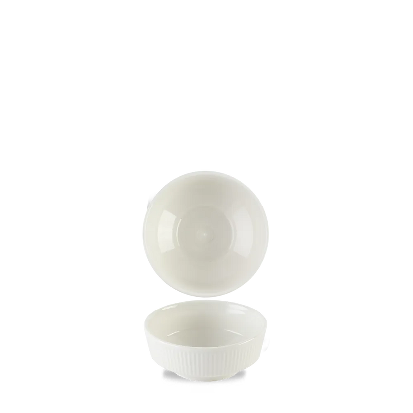 White Kochi Shallow Bowl 260 ml 12/box