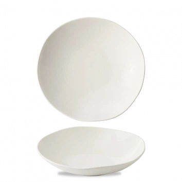 Envisage White Natural Bowl 22 cm 6/box