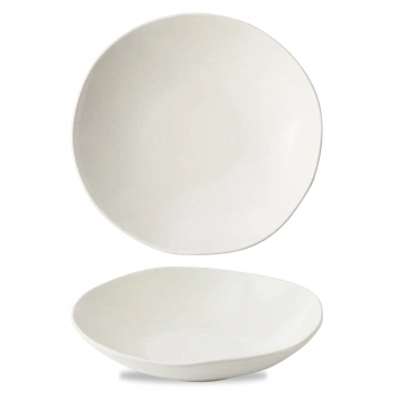 Envisage White Natural Bowl 25 cm 6/box