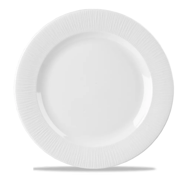 Bamboo Footed Plate 30cm 12/box