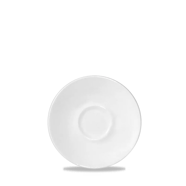 White Ultimo Coupe Saucer 12cm 24/box