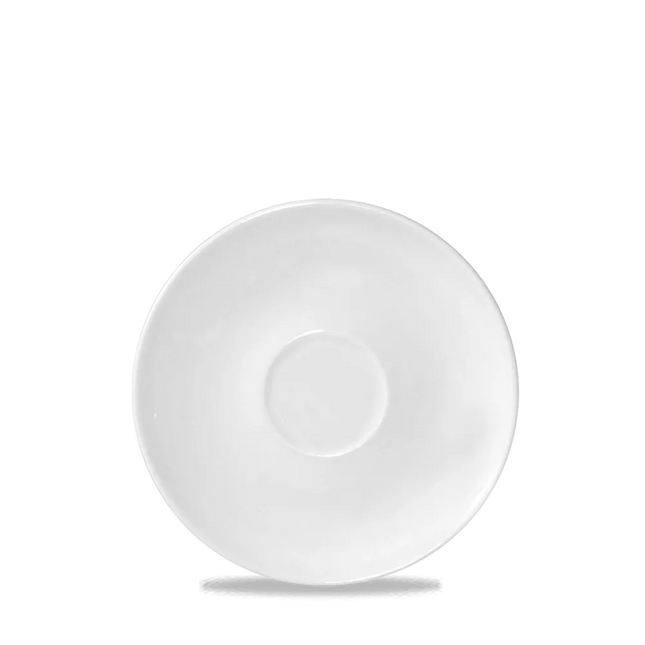 White Ultimo Coupe Saucer Large 16cm 24/box