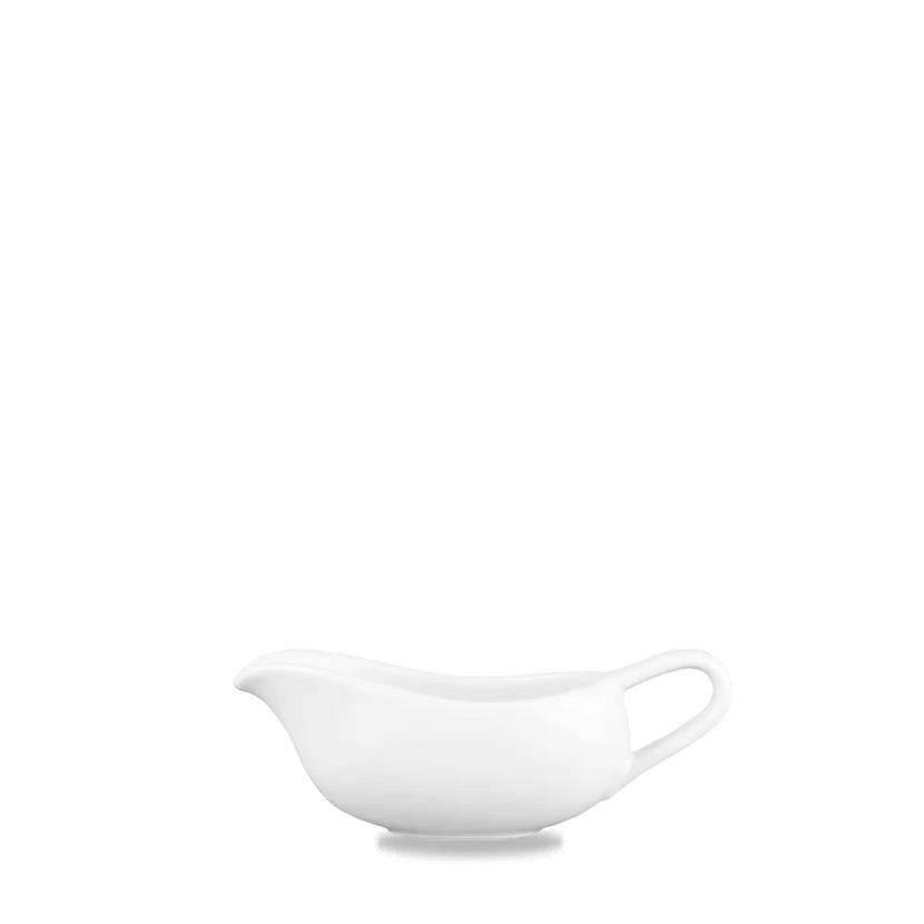 White Bit On The Side Mini Sauce Boat 118ml 6/box