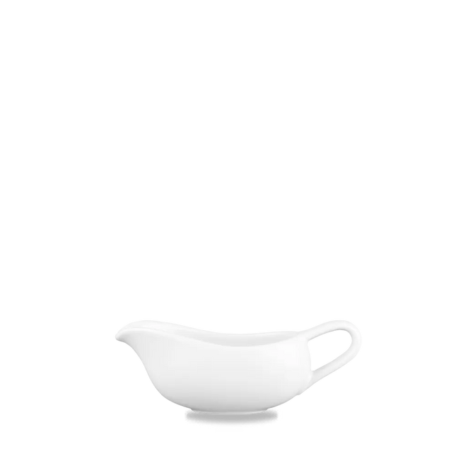 White Bit On The Side Mini Sauce Boat 118ml 6/box