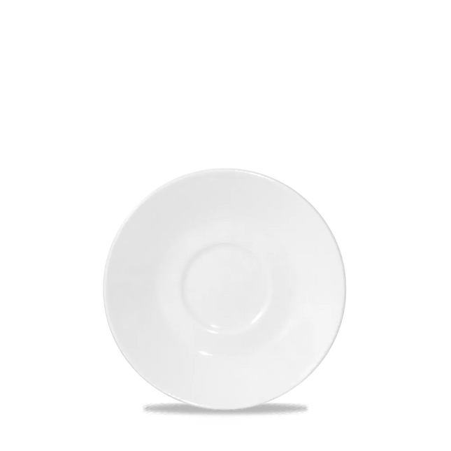 White Cafe Saucer Small 14cm 24/box