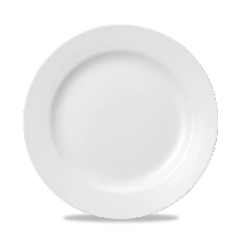 White Classic Plate 25cm 24/box