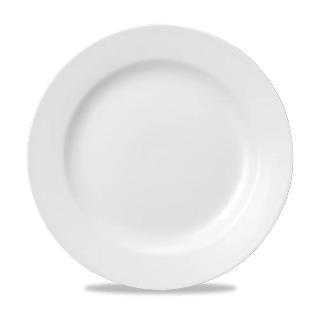 White Classic Plate 27cm 12/box