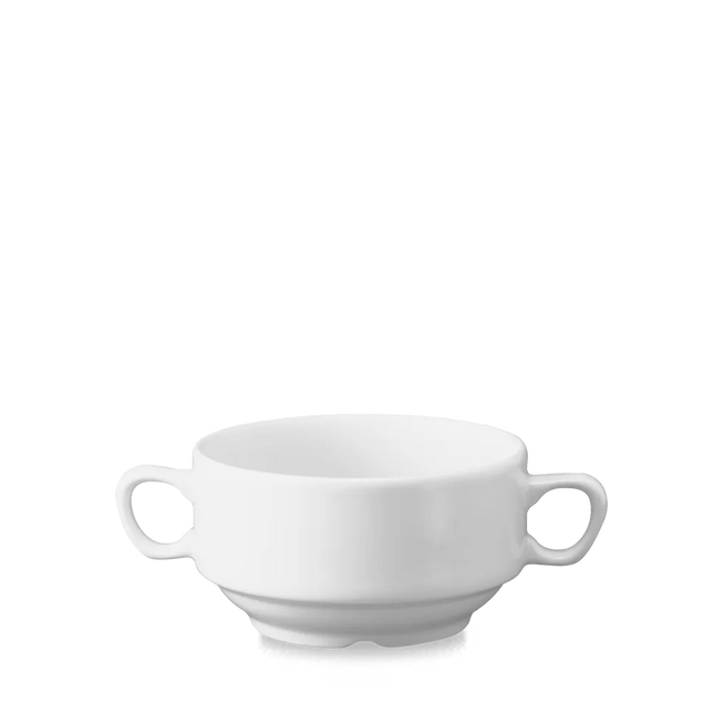 White Handled Consomme 414ml 24/box