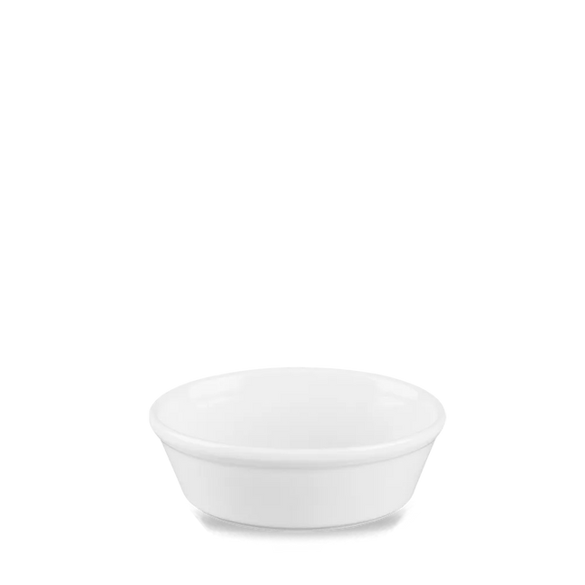 White Cookware Oval Pie Dish 15.2 x 11.3cm 12/box