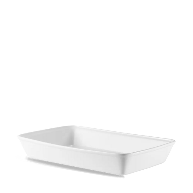 White Cookware Rectangle Baking Dish 38cm 4/box